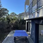 Вилла California Piscine Chauffee 14x4m Moulleau Abatilles 10 Pers