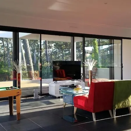 California Piscine Chauffee 14x4m Moulleau Abatilles 10 Pers Willa Arcachon