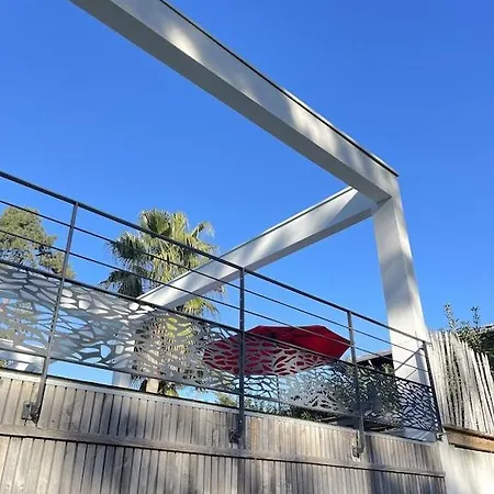 California Piscine Chauffee 14x4m Moulleau Abatilles 10 Pers Villa Arcachon