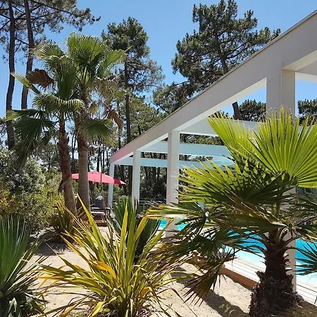 Villa California Piscine Chauffee 14x4m Moulleau Abatilles 10 Pers Arcachon