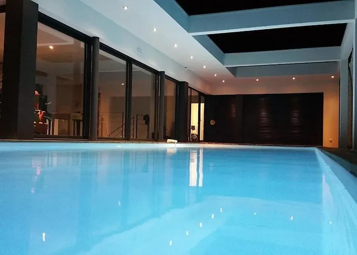 Villa California Piscine Chauffee 14x4m Moulleau Abatilles 10 Pers Arcachon